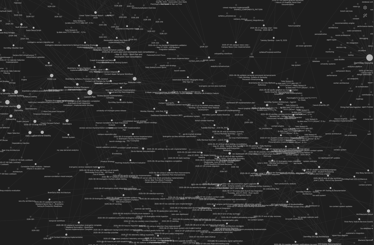 How We Built a Real-Time Brain with Obsidian, Sync and Claude Code